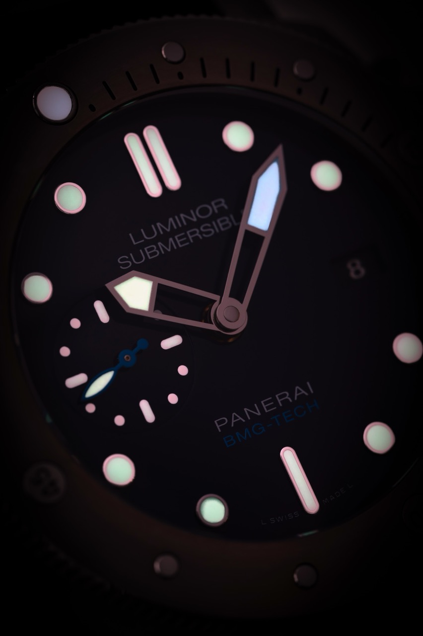 Panerai Luminor Submersible BMG-Tech Titanium Blue PAM692